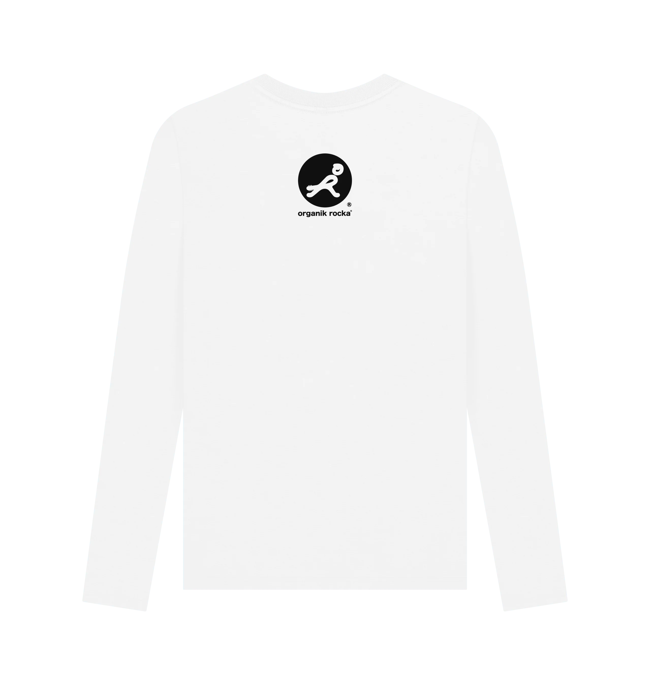 Fire Belly long sleeve tee - white ('OR' logo on the back) - Image 2