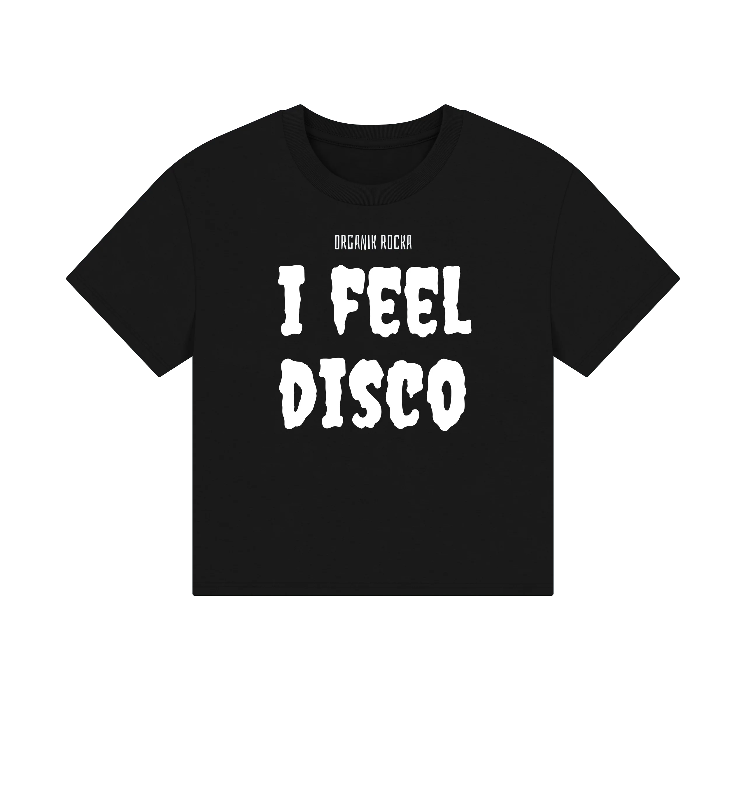 I Feel Disco - women's black box cut tee
