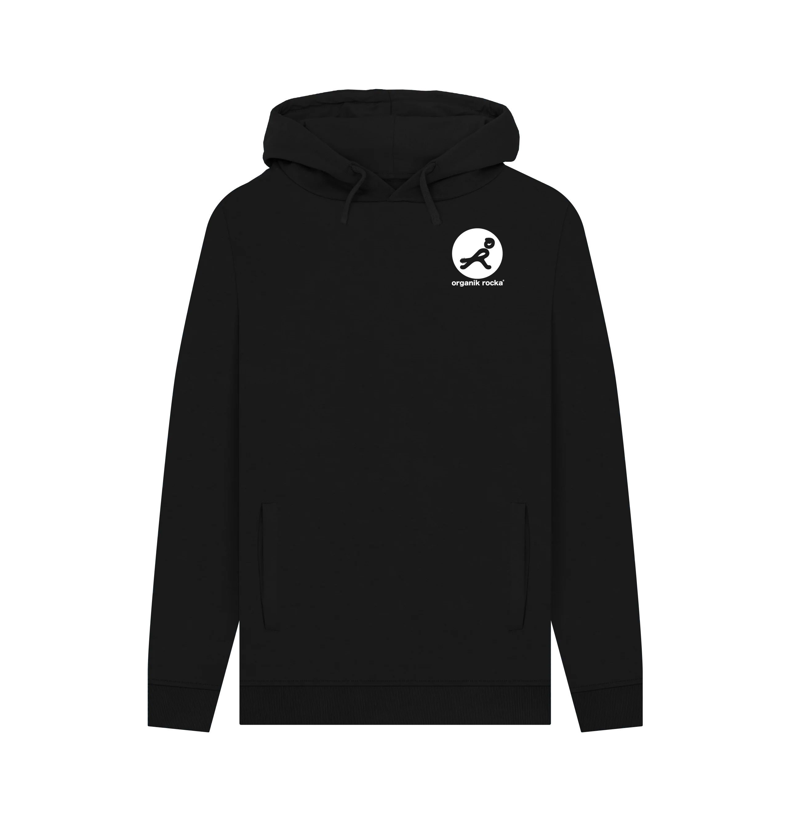 Phoenix hoodie- black ('OR' logo on front) - Image 2