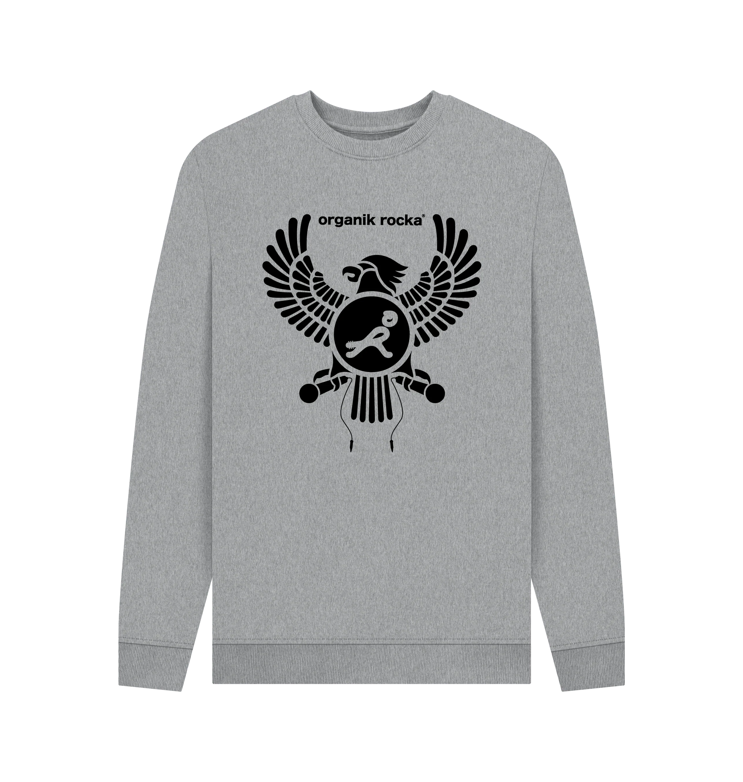 Phoenix sweat - light heather grey