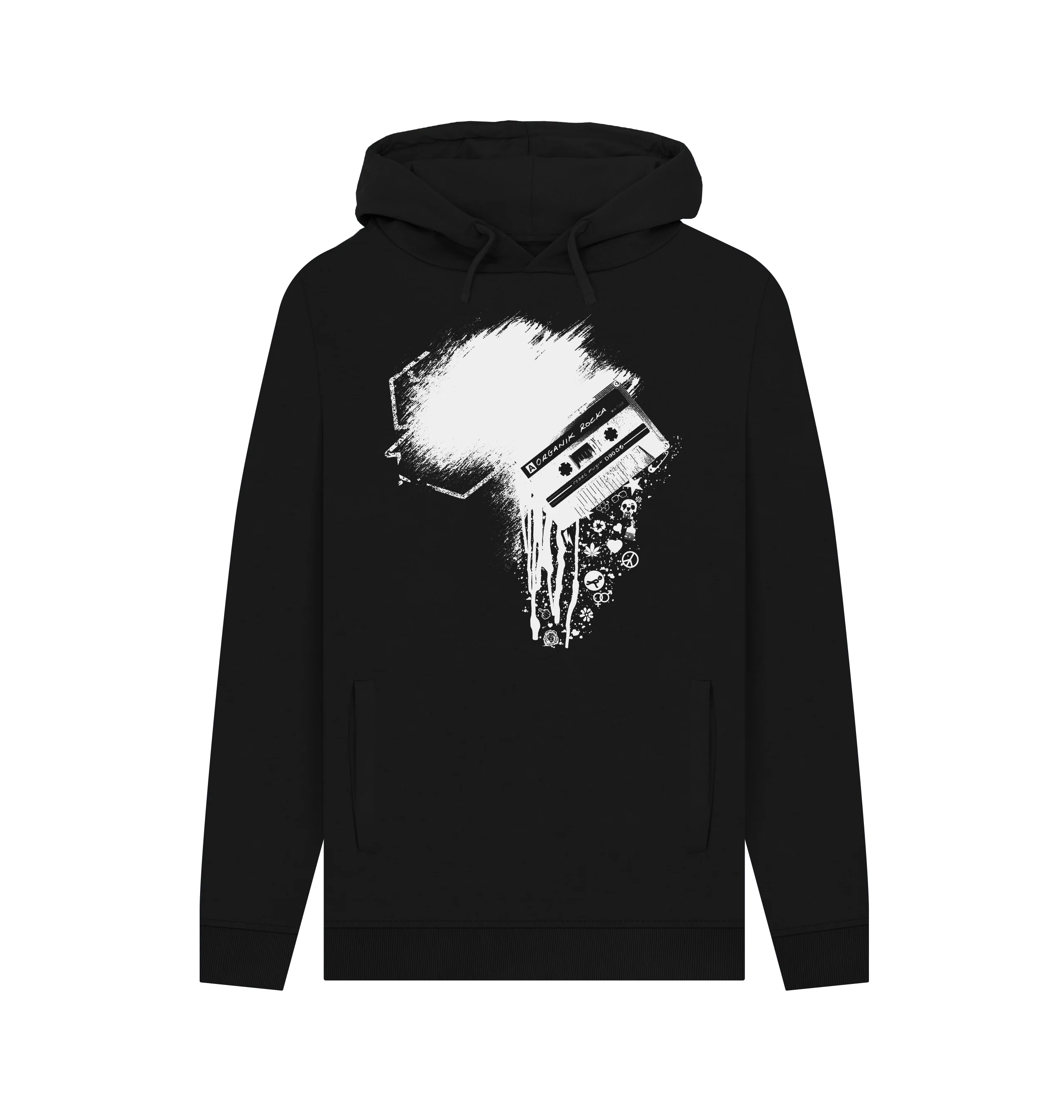 Rebel Muzik hoodie - black