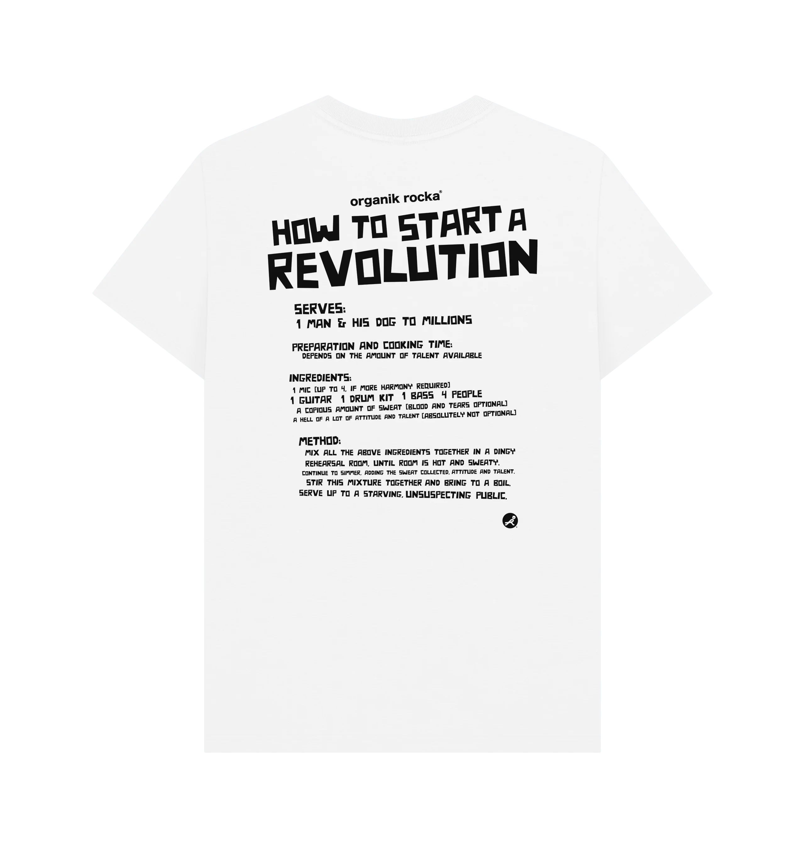 Revo -  white (back print)