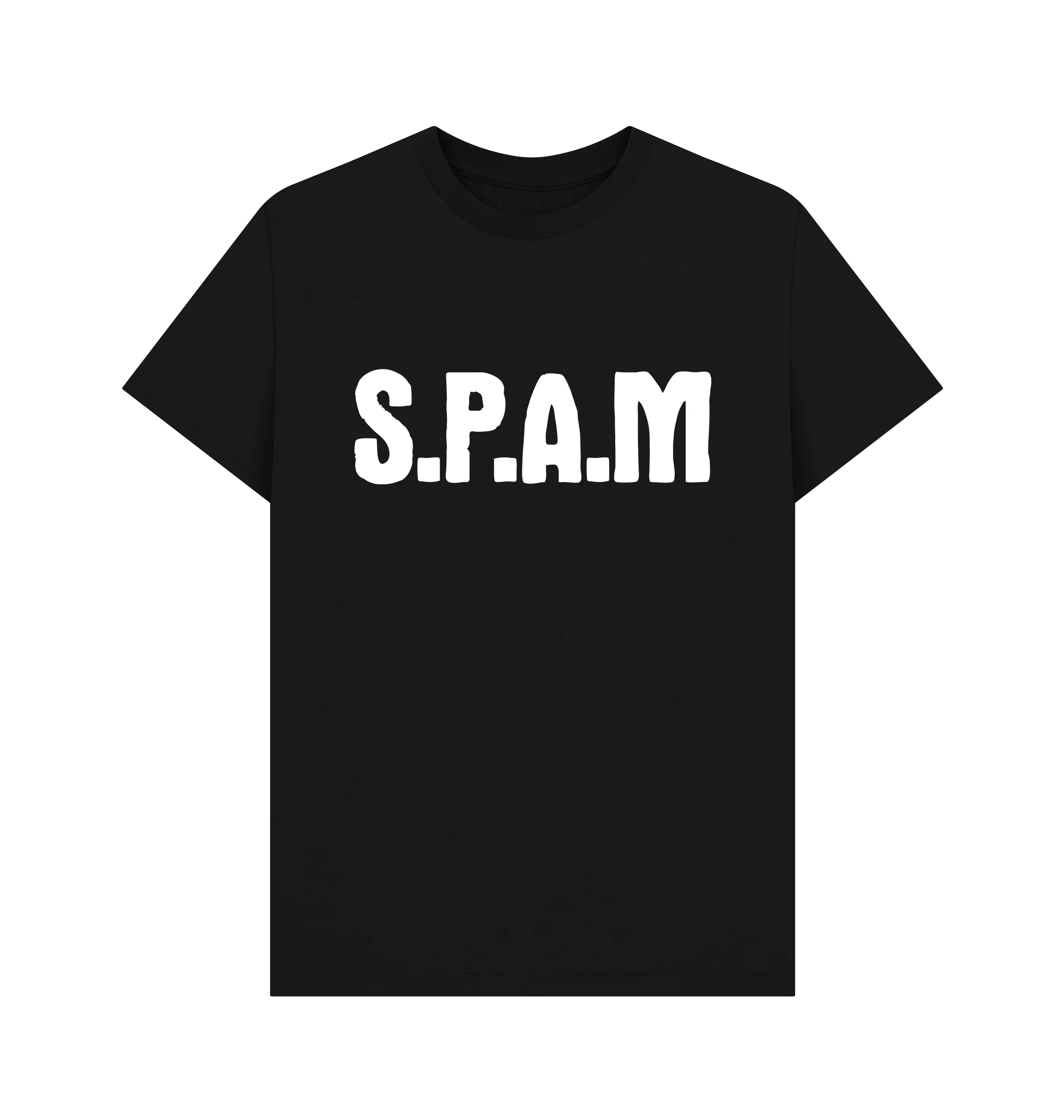 S.P.A.M  - black - (thought bubble on the back)