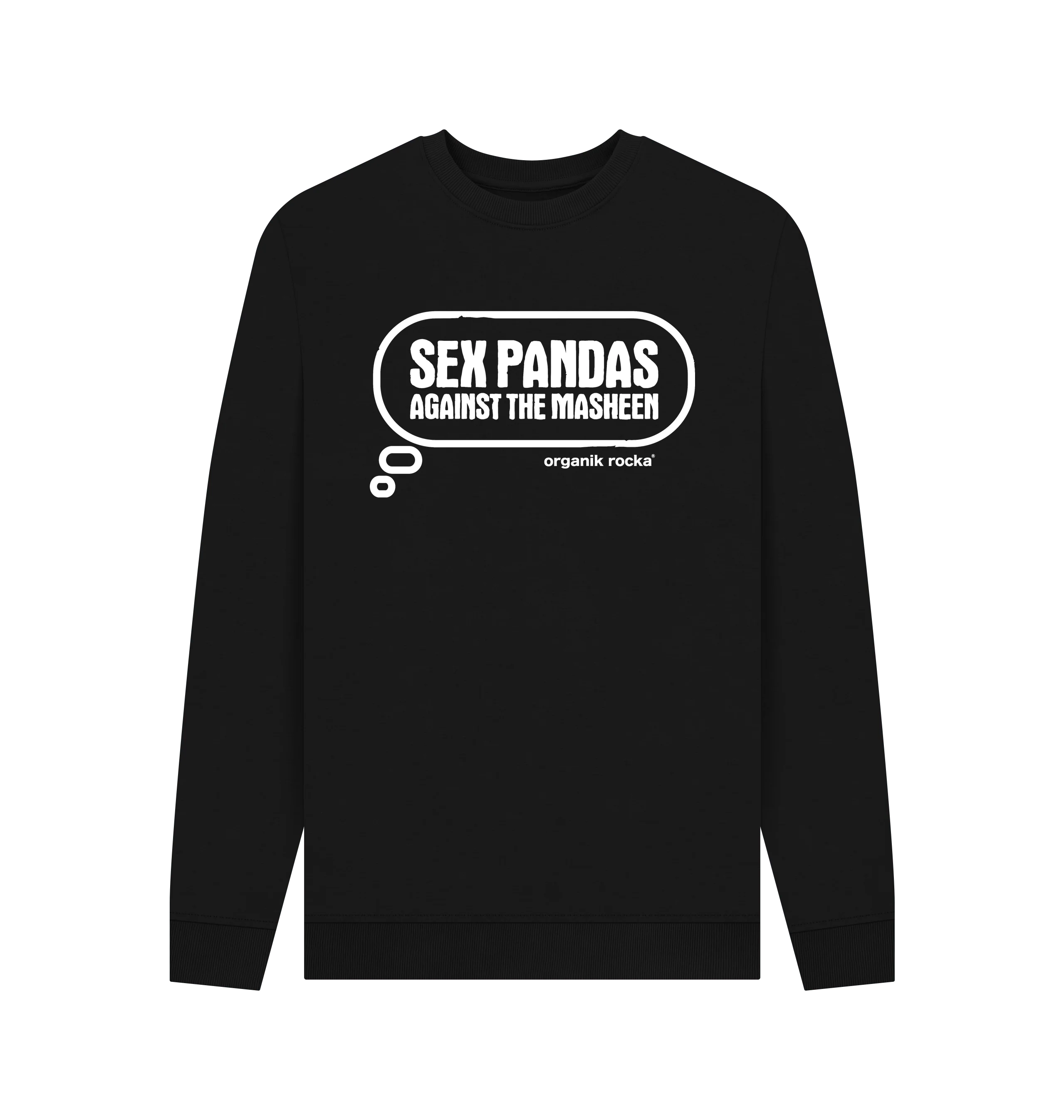 S.P.A.M thought bubble sweat - black