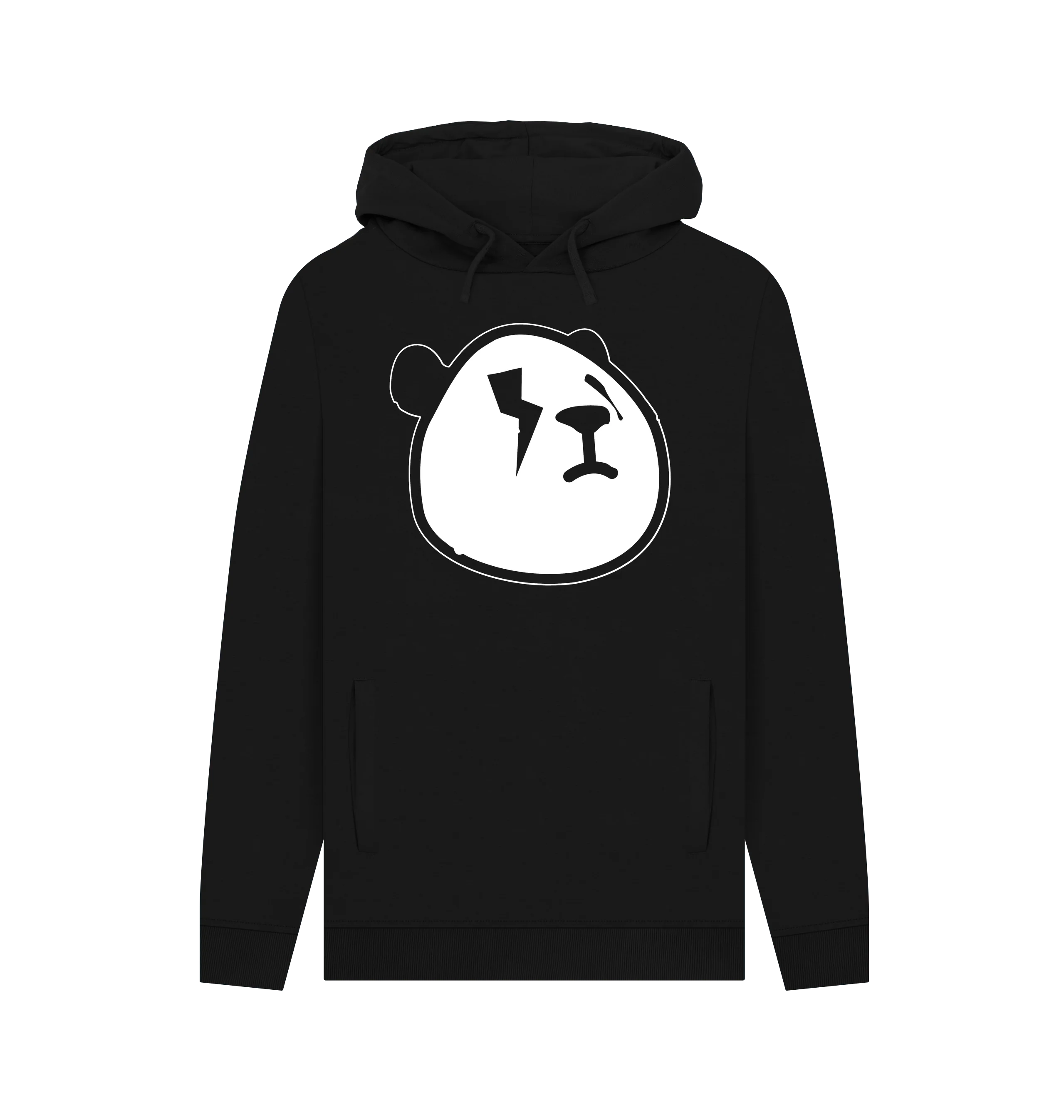 Sex Pandas logo hoodie - black (thought bubble on the back)