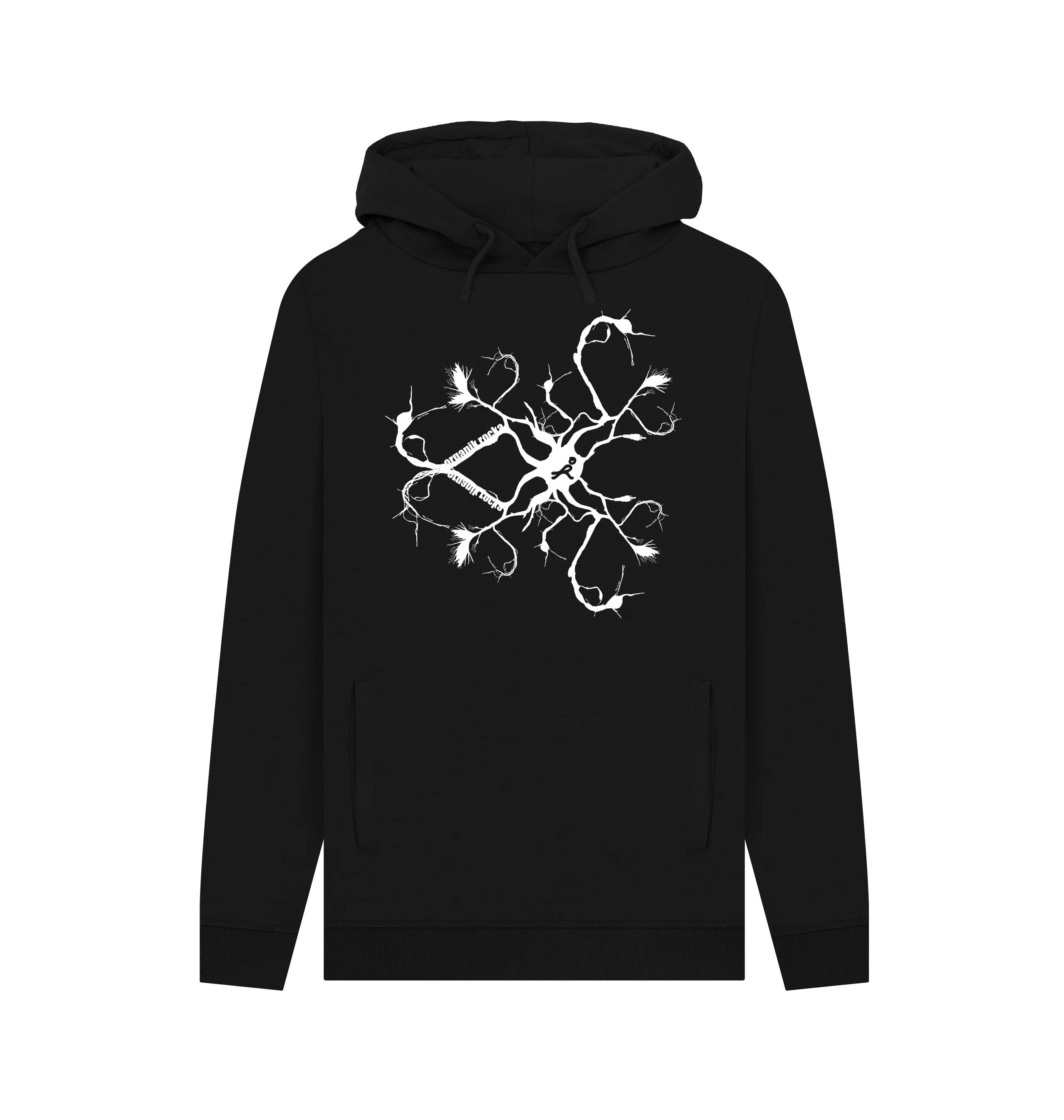 Web hoodie - black