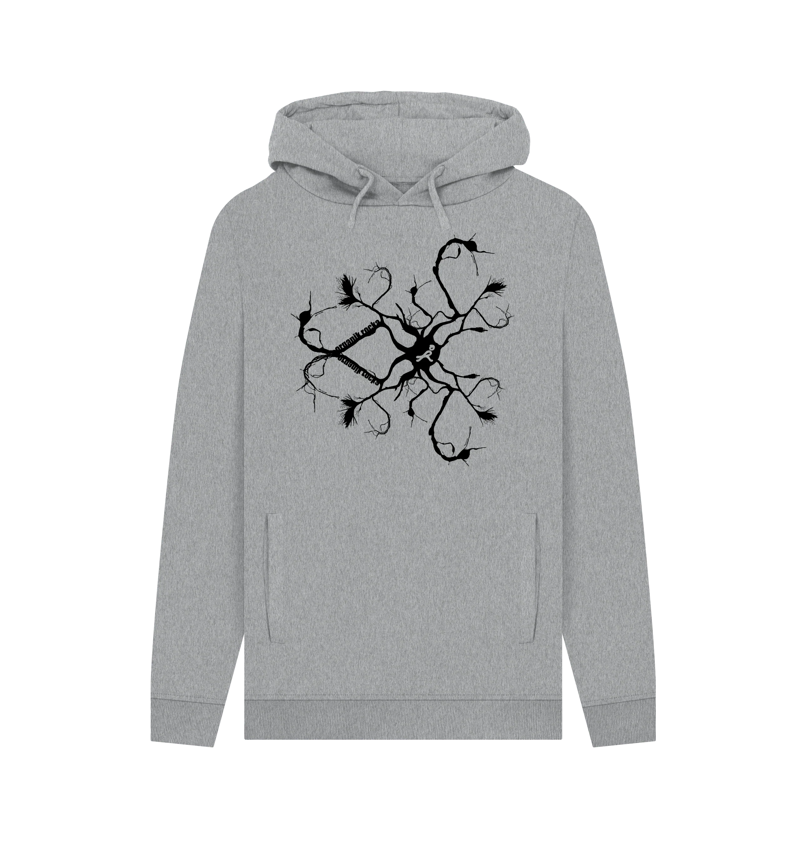 Web hoodie - light heather grey